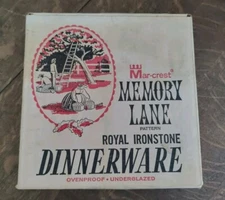 NOS/MIB Mar-crest Royal Ironstone Memory Lane 4 Pc Completer Set