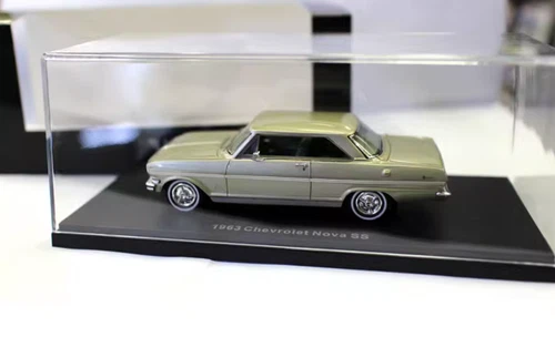 1/43 Resin car model Chevrolet Nova SS 1963 khaki - Picture 10 of 11