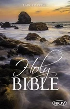 Large Print Bible-NKJV by Thomas Nelson