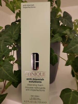 Clinique Anti-Blemish Solutions Cleansing Foam 125ml Reinigungsschaum Gesicht
