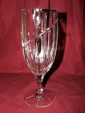 Mikasa Crystal Uptown pattern tall iced tea tumbler