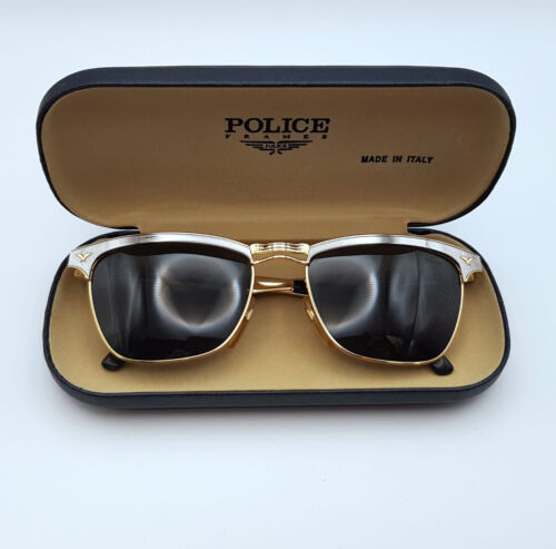 THE ICONIC Vintage Sunglasses POLICE 2038 Made in Italy NEW NOS