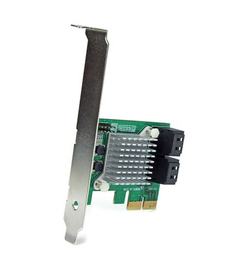 StarTech PEXSAT34RH 4 Port PCI Express 2.0 SATA III 6Gbps RAID Controller Card - Image 3 of 4