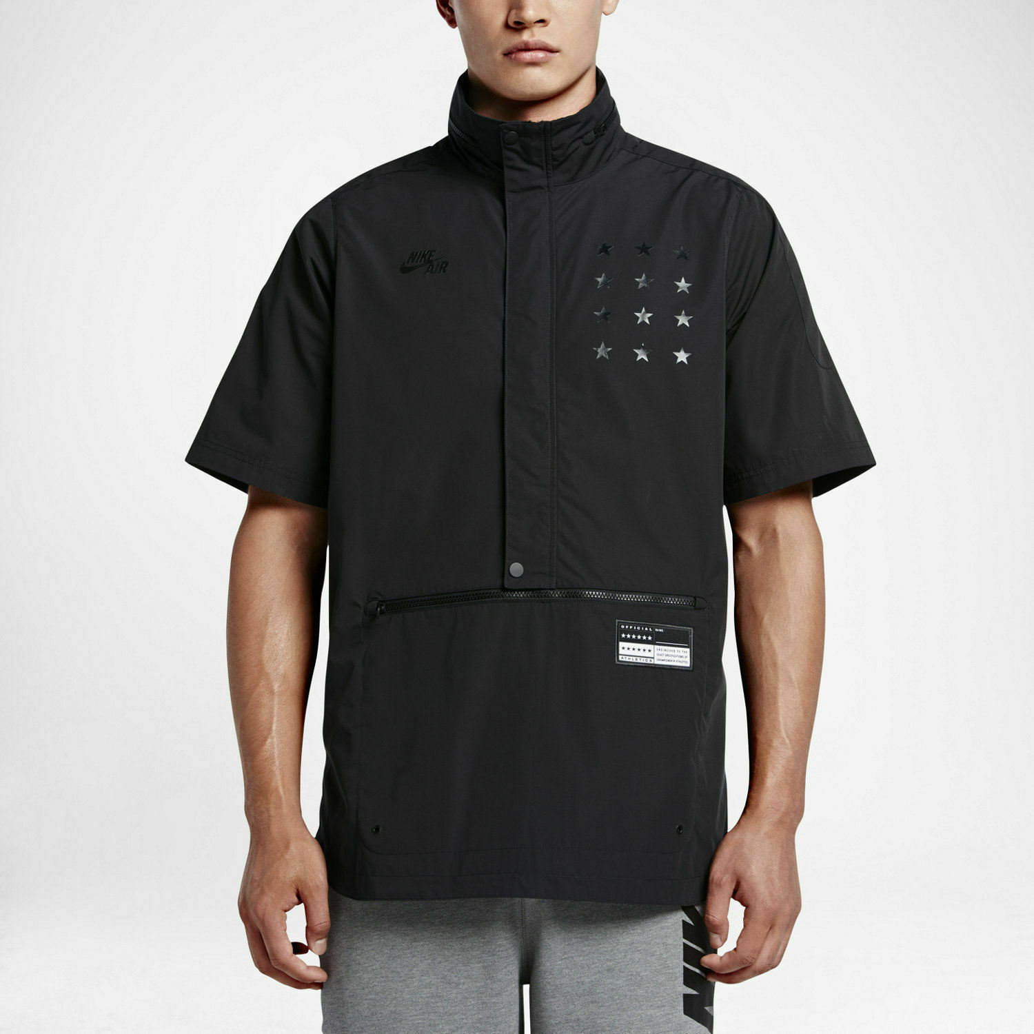 Nike Air Short Sleeve Jacket Black 