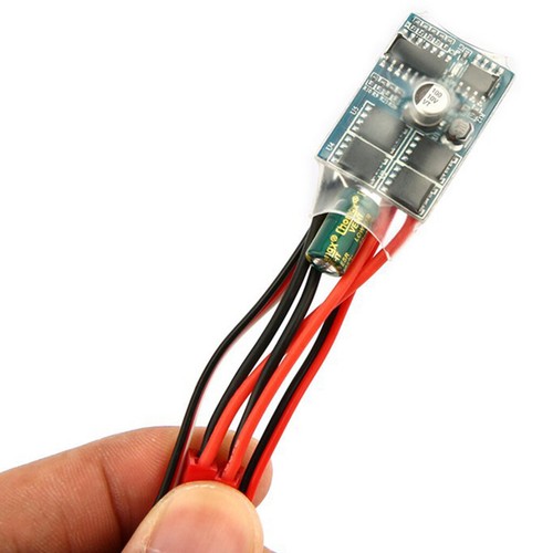 30A Mini Brushed ESC Bidirectional For RC Car Boat Tank DIY Accessories/ - Picture 2 of 12