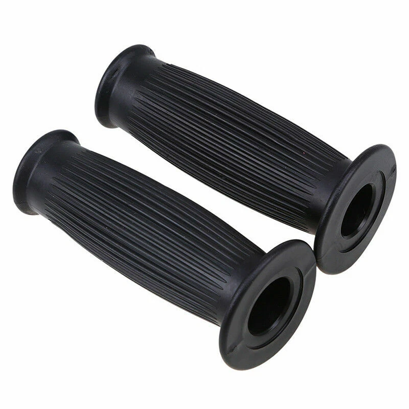 2x Empuñaduras de manillar de motocicleta vintage de 7/8" para Kawasaki Yamaha Foto 3 de 4