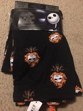 Jack Skellington Men's XL Lounge Pants pajama The Nightmare Before Christmas NEW