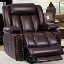 Large Power Lift Chair Recliner  with Extend Footrest
