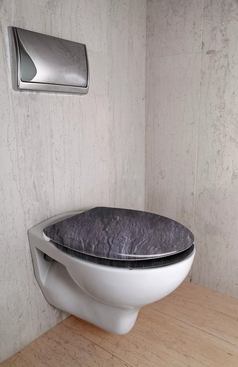 ABATTANT WC UNIVERSEL avec frein siège mécanisme d'abaissement design au  choix EUR 39,99 - PicClick FR