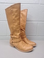 Bare Traps Tikki Boots Brown Womens 6 M Shoes Zipper