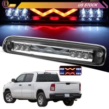 Third brake light For 1999-2006 GMC Sierra 1500 2500 3500 Chrome Clear Lens