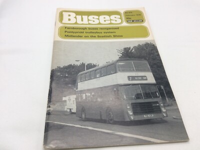 Busse Magazin Februar 1978. Pontypridd Trolleybus System