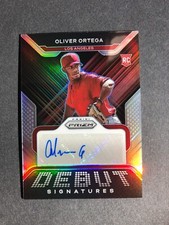 2022 Panini PRIZM Baseball OLIVER ORTEGA RC AUTO DEBUT SIGNATURES DS-OO ANGELS