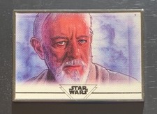 Obi-Wan Ben Kenobi 2021 Star Wars Stellar Reproduction Sketch Bergren /100 #56