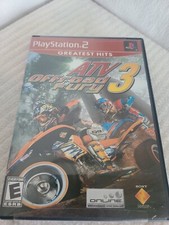 ATV Offroad Fury 3 (PlayStation 2, 2004) Tested & Works FREE SHIPPING 