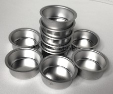 Teelichthalter Metall Silber Blecheinsatz Ø ...