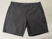 Vuori Meta Shorts Chino Performance Lightweight Casual V379 Charcoal Gray 8