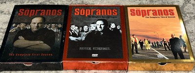 HBO The Sopranos DVD Complete Seasons 1 - 3 Box Set. Season 1, 2, 3