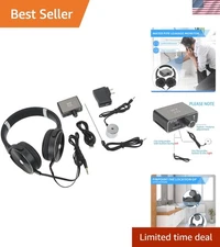 Professional Water Leak Detector with Dual Probes & Sound Amplifier - Portable