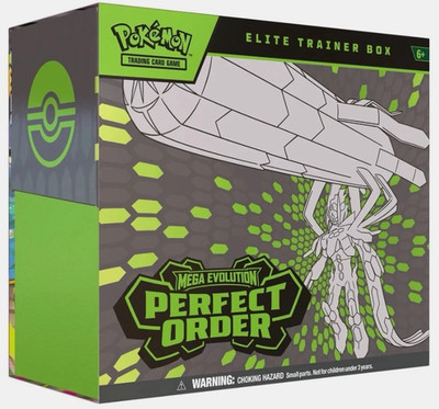 Pokémon TCG: Mega Evolution 3: Perfect Order: Elite Trainer Box Sealed