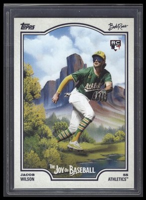 2025 Topps x Bob Ross: The Joy of Baseball #88 Jacob Wilson
