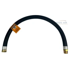 F0217 RapidAir 1" NPT Male X 1" Female 3' FT Air Hose Jumper Whip 36"