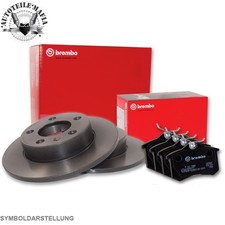 Brembo Bremsscheiben + Beläge VORN Ø 257 mm Fiat 500 C, 500 C S