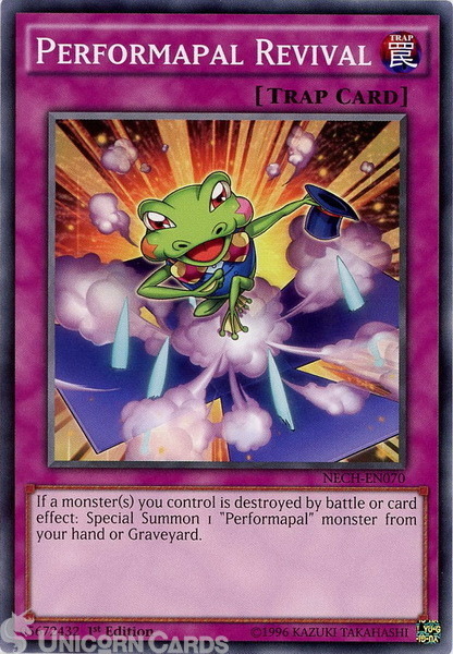 NECH-EN070 Performapal Revival Common 1st Edition Mint Yu-Gi-Oh! Card