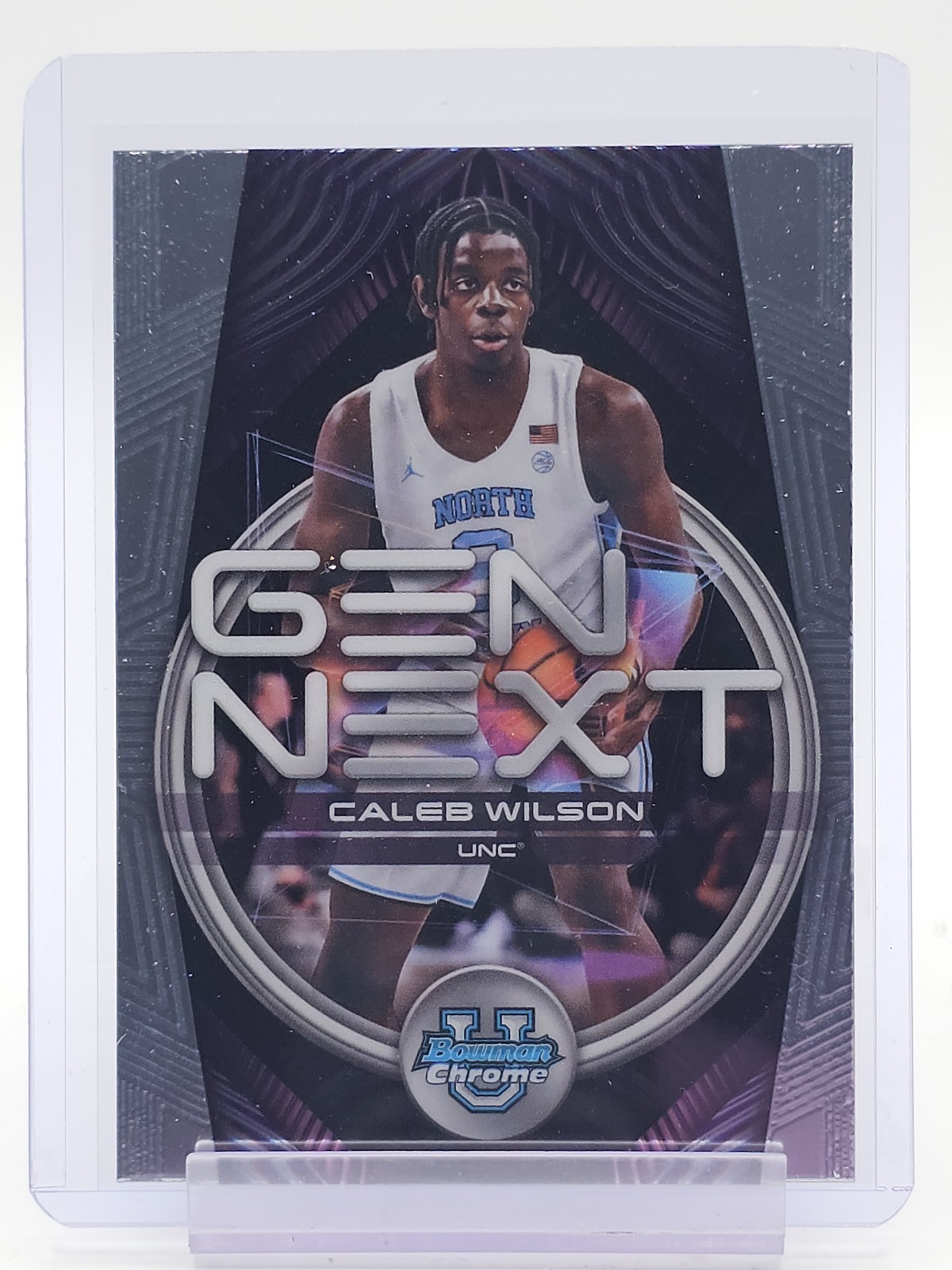 CALEB WILSON 2025-26 BOWMAN CHROME U GEN NEXT #GN-9 UNC Q3478