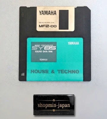 Yamaha SY85 Sound Data Disk House & Techno Floppy Disk Tested Working from japan - Image 1 of 4