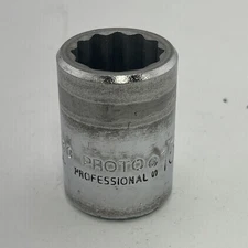 PROTO J5530 15/16 12pt 3/4 Drive Chrome Socket - NOS