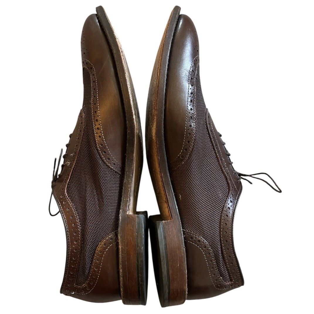 Allen Edmonds Strawfut Oxford Spectator Shoes Brown Ventilated