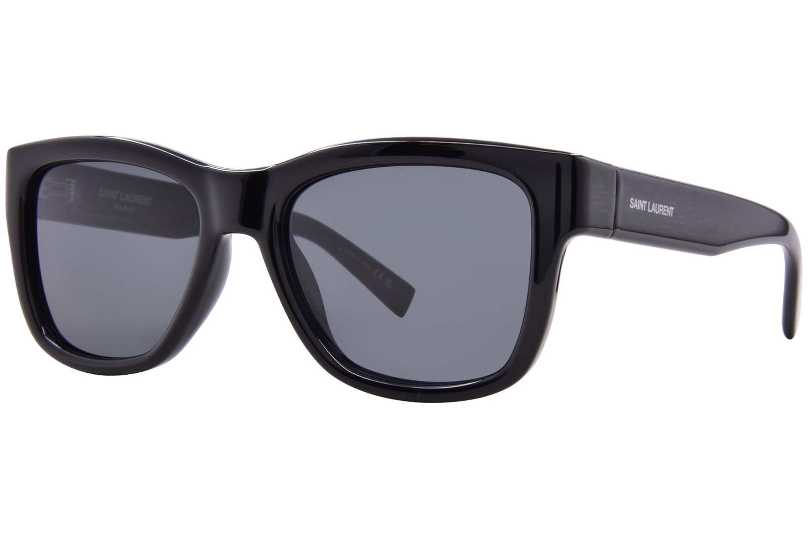 Солнцезащитные очки Saint Laurent SL 674 001 Мужские черныеЧерные линзы квадратной формы 54 мм 37890₽