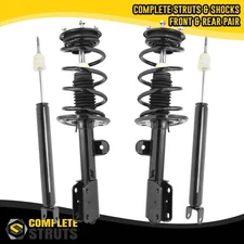 2013-2019 Ford Explorer FWD Front Complete Struts & Rear Shock Absorbers