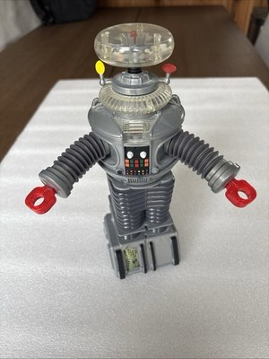Lost in Space - Lights & Sounds & Rolls B9 Robot Vintage 1997 Rare