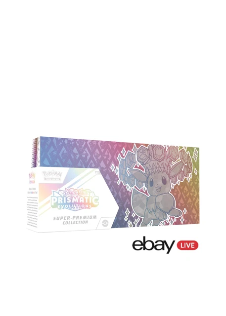 LIVE: Prismatic Evolutions Super Premium Collection SPC Pokémon (opened live)