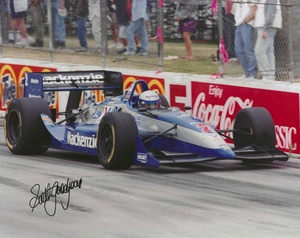 Autographed Scott Goodyear   CART  IndyCar  Racing Photograph