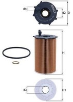 ÖLfilter FüR KIA Hyundai Sorento II III Cadenza I Grand Santa FÉ FE IV