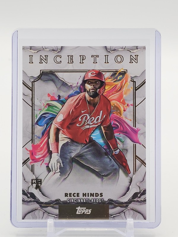 RECE HINDS 2025 TOPPS INCEPTION ROOKIE NO. 14 CINCINNATI REDS RC Q5759