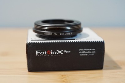 Fotodiox Pro M39/L39 (1mm Pitch) Lens Adapter to Sony EMount NEX A6000 A7 Series