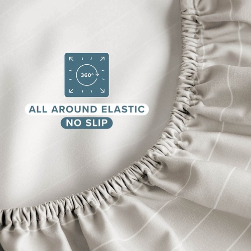 Bare Home 1800 Ultra-Soft Sheet Set Prints - Deep Pockets - Bild 72 von 126