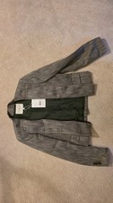 Lafayette 148 Stand Collar Jacket Herringbone Vineyard Multi - Size 4