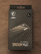 Brand New MSI SPATIUM M461 2TB NVMe M.2 SSD  ...