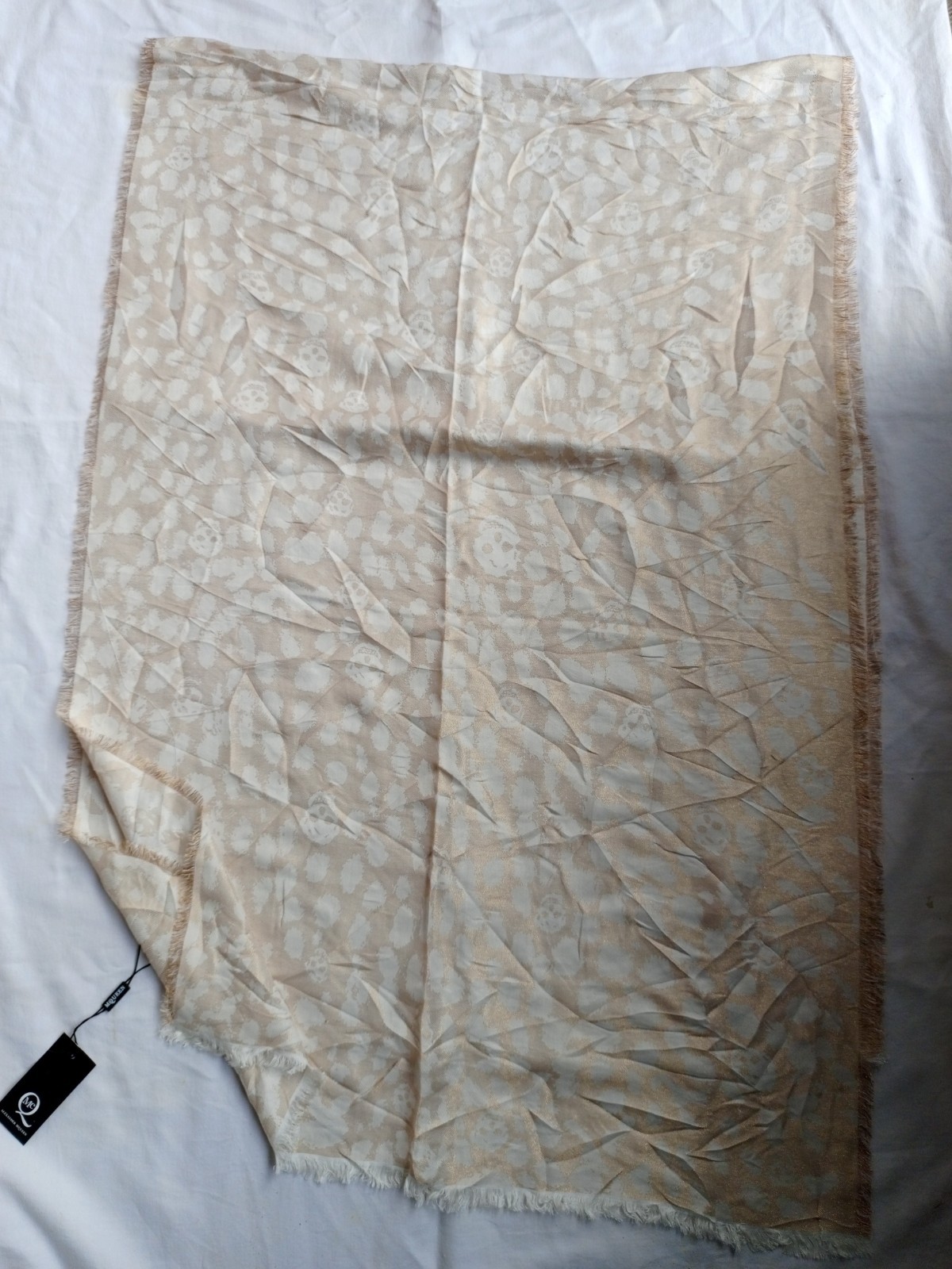 Alexander McQueen Rectangular Silk Scarf 26x80 In… - image 1