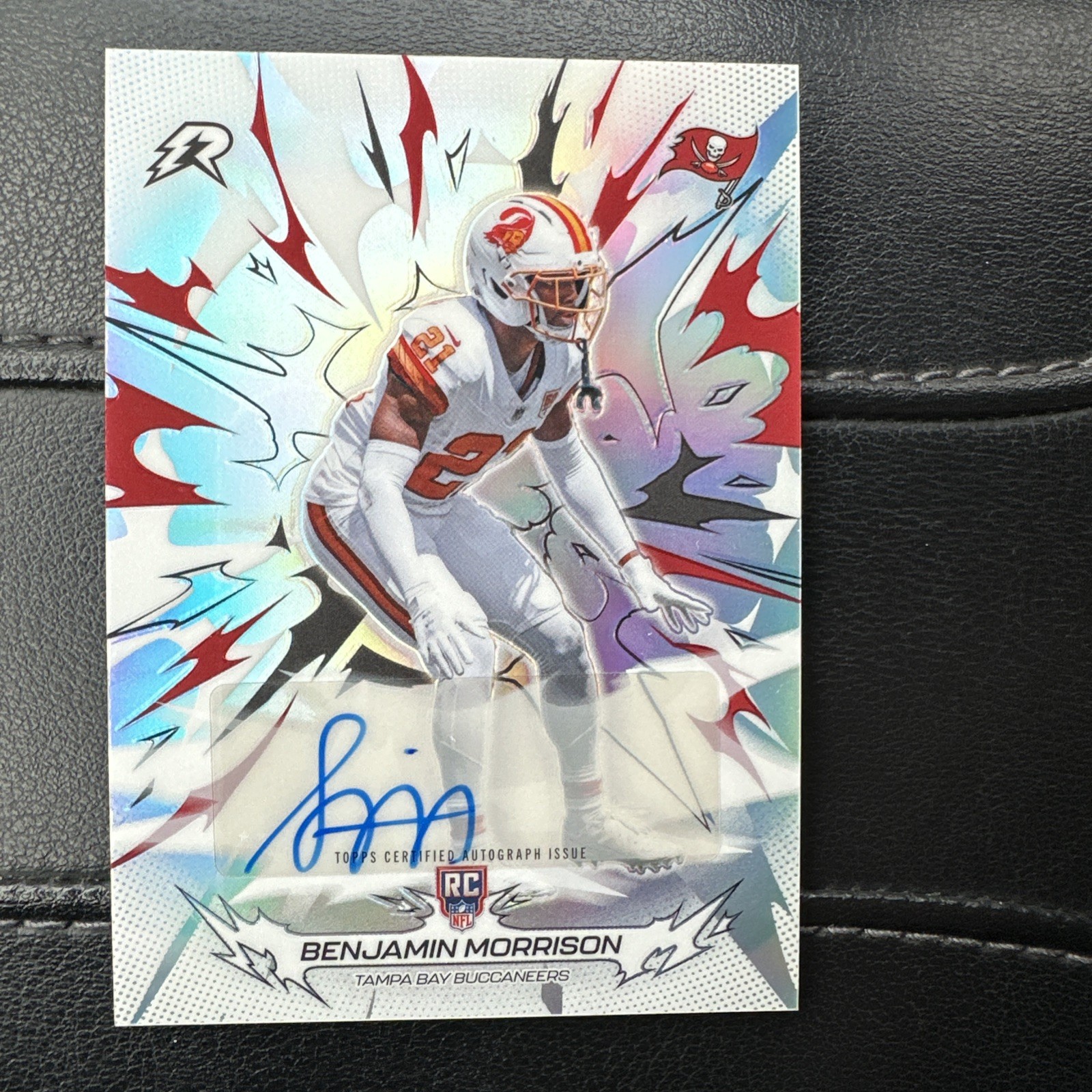 2026 Topps Resurgence- Benjamin Morrison Rookie Auto Refractor Tampa Bay