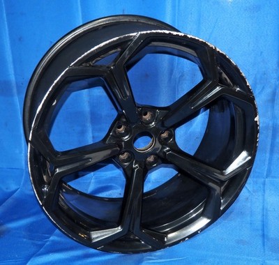 *HEAVY CURB RASH* 2019-2024 Lamborghini Urus 22'' x 10'' Front Wheel Rim Black OEM