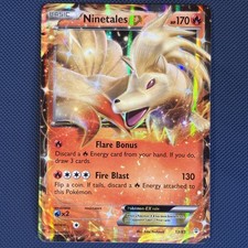 Ninetales-EX 13/83 - Generations - Rare Holo EX Pokemon Card - LP