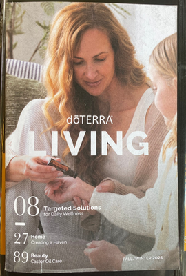 Doterra Pure LIVING Fall Winter 2025 Essential Oils Book Magazine