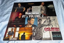 Luke Bryan Signed Vinyl Album With Proof