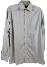 Kenneth Cole Reaction Men's Button-Down Long Sleeve Shirt Size M 15.5 34-35